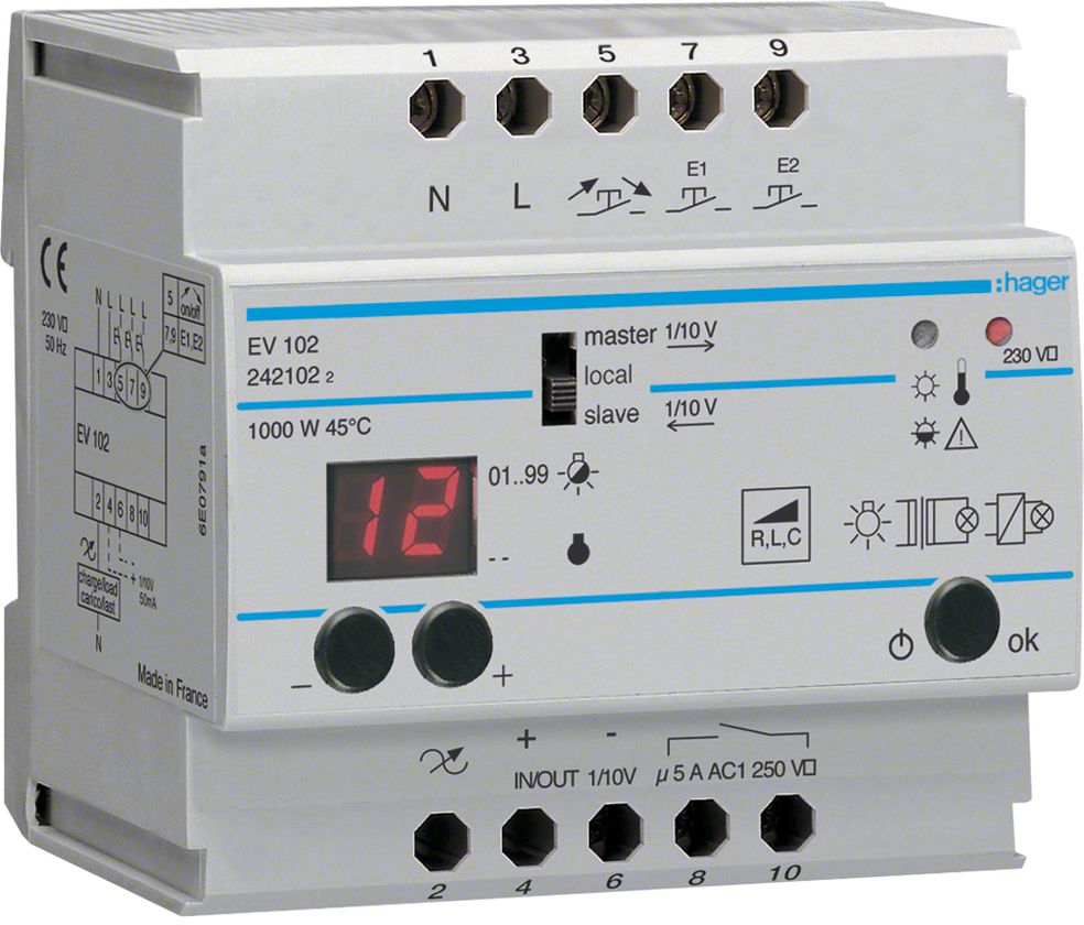 EB-Lichtregler HA 0-1000W sz