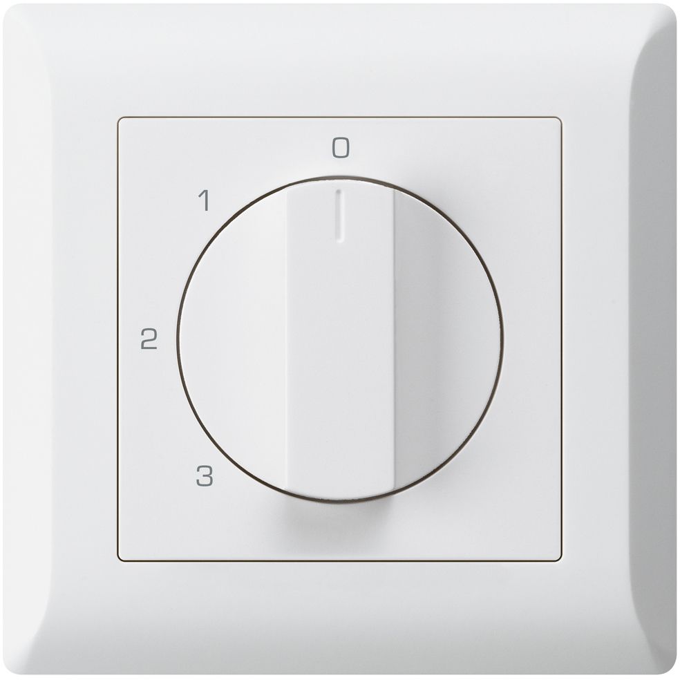 UP-Drehschalter KLI 5/1L ws