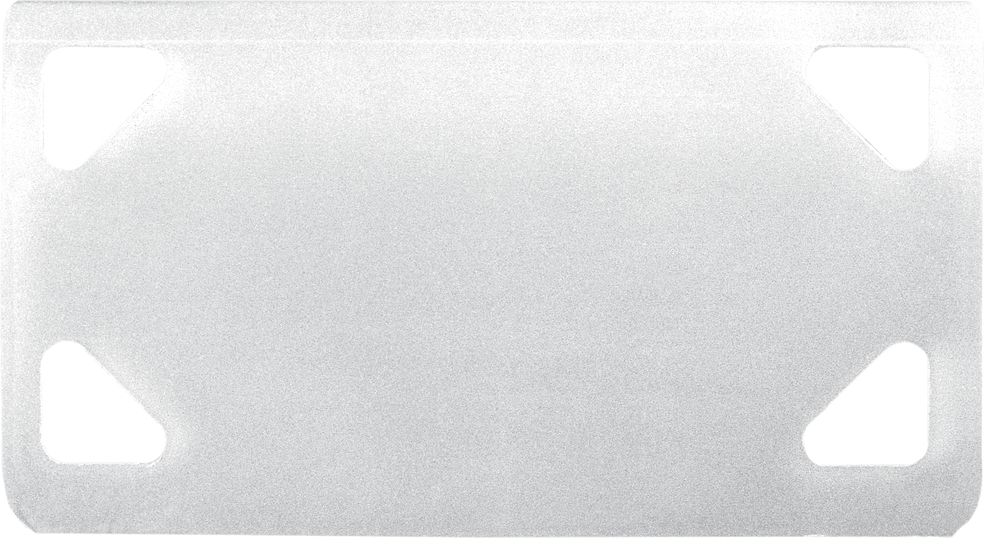 Bezeichnungsschild 40×22mm tr