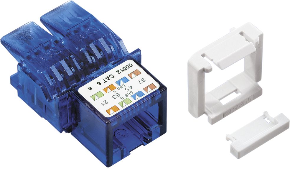 Anschlussmodul Kat.6,1×RJ45/u,