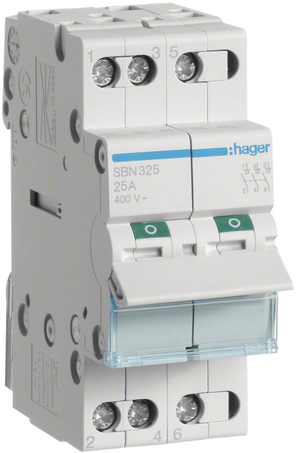 REG-Kippschalter HA 25A 0/3L