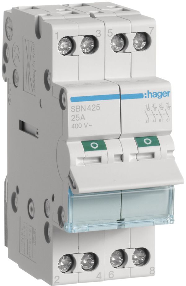 REG-Kippschalter HA 25A 0/4L