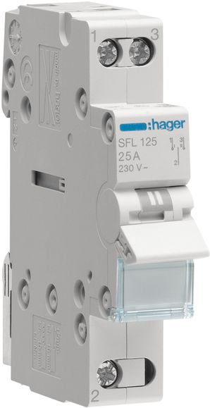 REG-Kippschalter HA 25A 3/1L