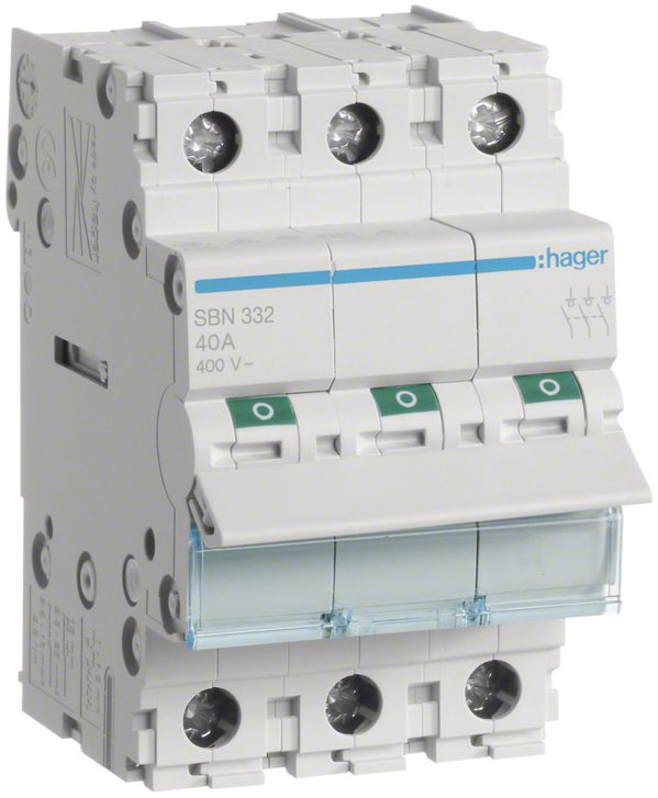 REG-Kippschalter HA 32A 0/3L