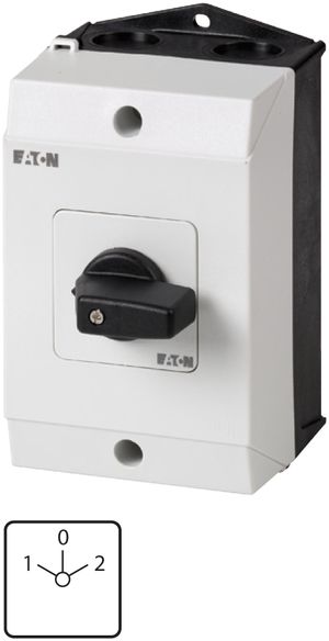 AP-Drehschalter ETN 20A/1-0-2