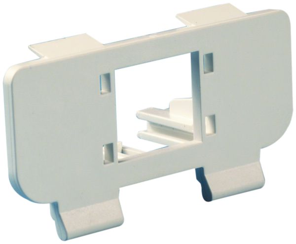 Anschlussmodulträger 1×RJ45 ws