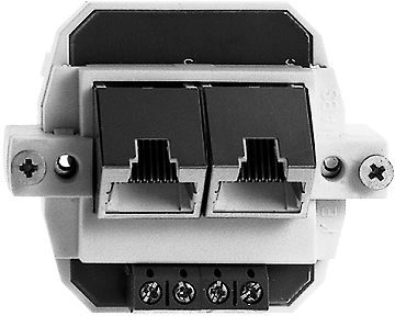 Einsatz BSE 2×RJ45 getrennt
