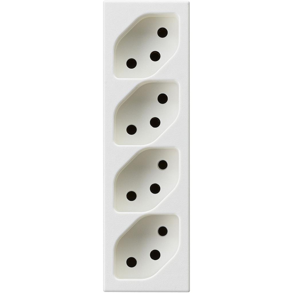EB-Steckdose 4×t13 Steckk.FLF