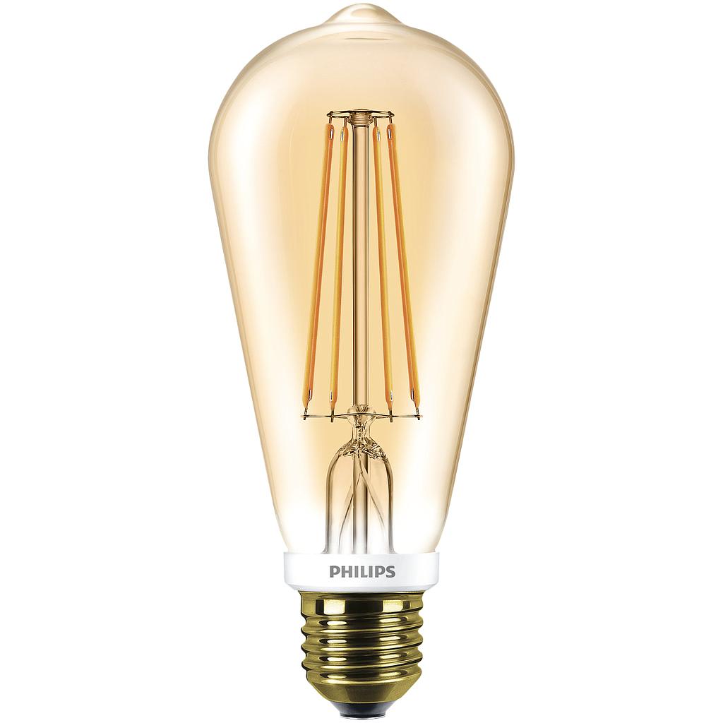 LED-Lampe Bulb E27, ST64, DIM,