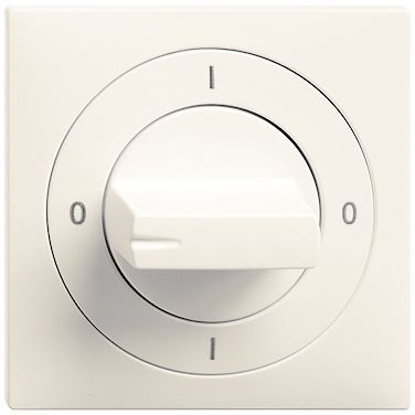 UP-Drehschalter Edue 0/2P ws,