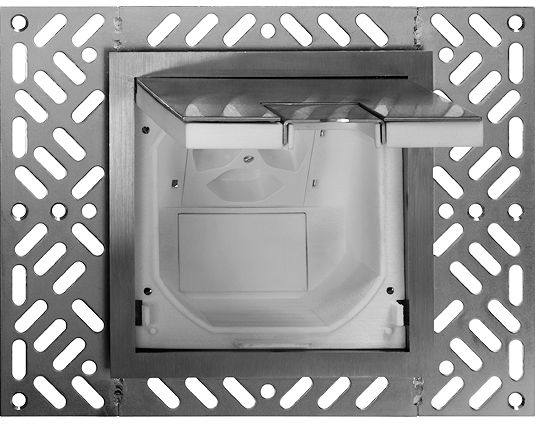 Bodendose FH 154×154mm auflieg