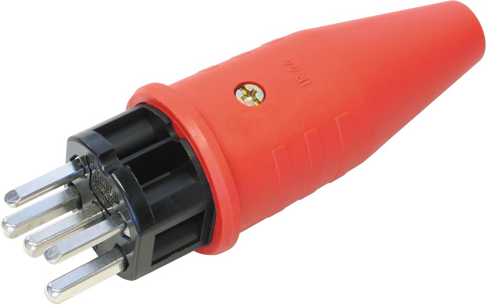 Gummistecker T25 16A rt