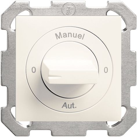 UP-Drehschalter Edue 2/1L ws