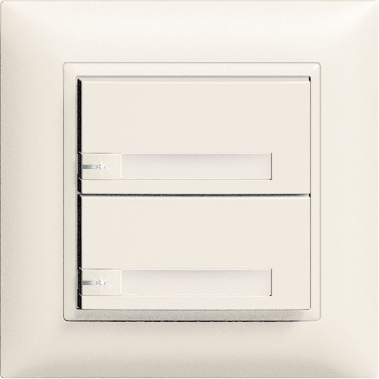 UP-Taster KNX 2-fach Edue ws