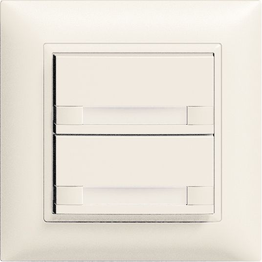 UP-Taster KNX 2-fach Edue ws