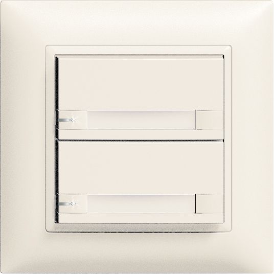 UP-Taster KNX 2-fach Edue ws