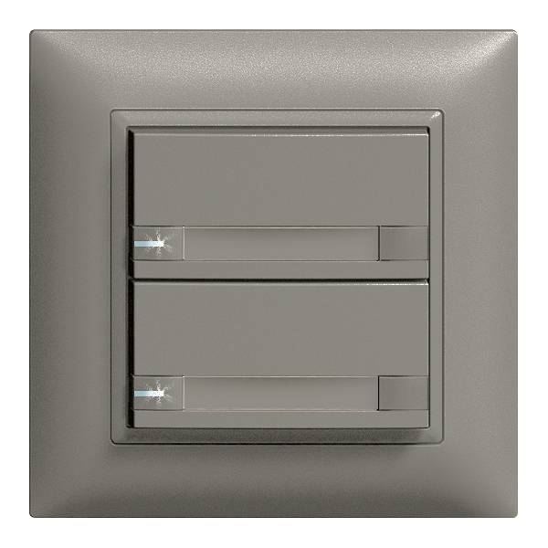 UP-Taster KNX 2-fach Edue dgu