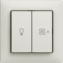 Schalter f.Licht+Ventilation