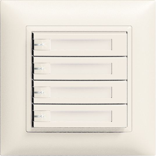 UP-Taster KNX 4-fach Edue ws