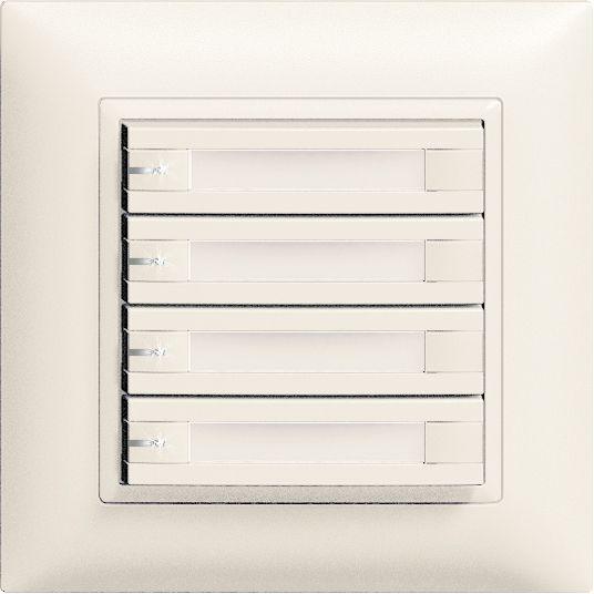 UP-Taster KNX 4-fach Edue ws
