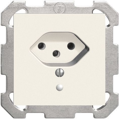 UP-Steckdose Edue T13 ws m.LED