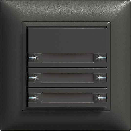 UP-Taster KNX 6-fach Edue sz