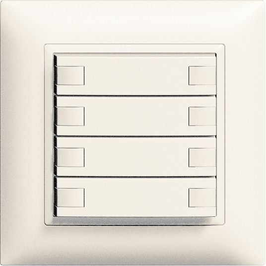 UP-Taster KNX 8-fach Edue ws