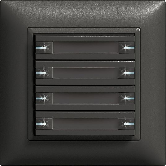 UP-Taster KNX 8-fach Edue sz