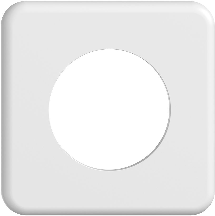 Abdeckplatte SDUE 1×1 ws