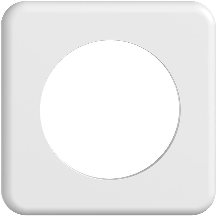 Abdeckplatte SDUE 1×1 ws