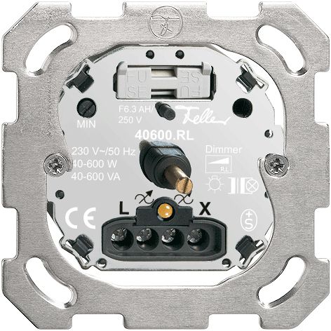Einsatz Drehdimmer FH 40-600W