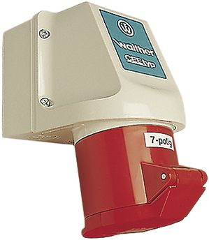 AP-Wandsteckdose CEEtyp 7L 16A