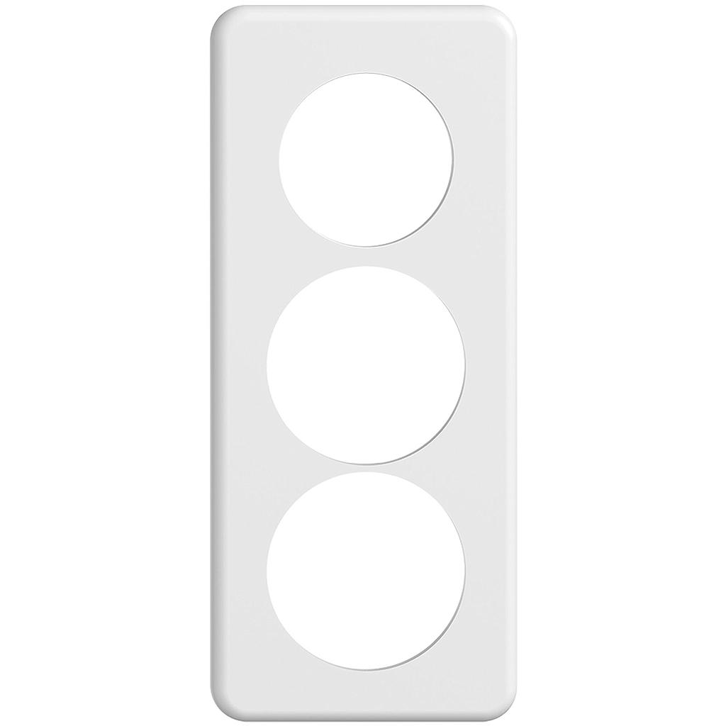 Abdeckplatte SDUE 3×1 ws