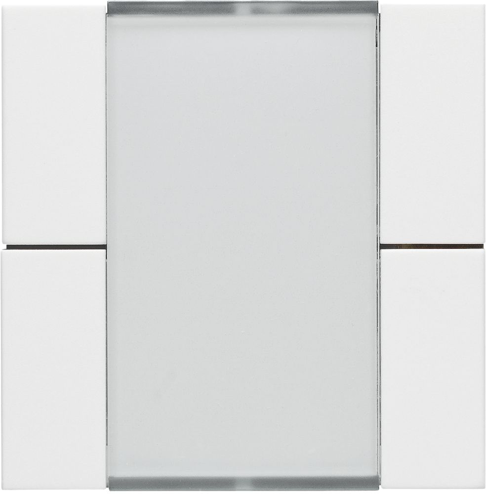 Tasterfront 4×KNX ws KAL