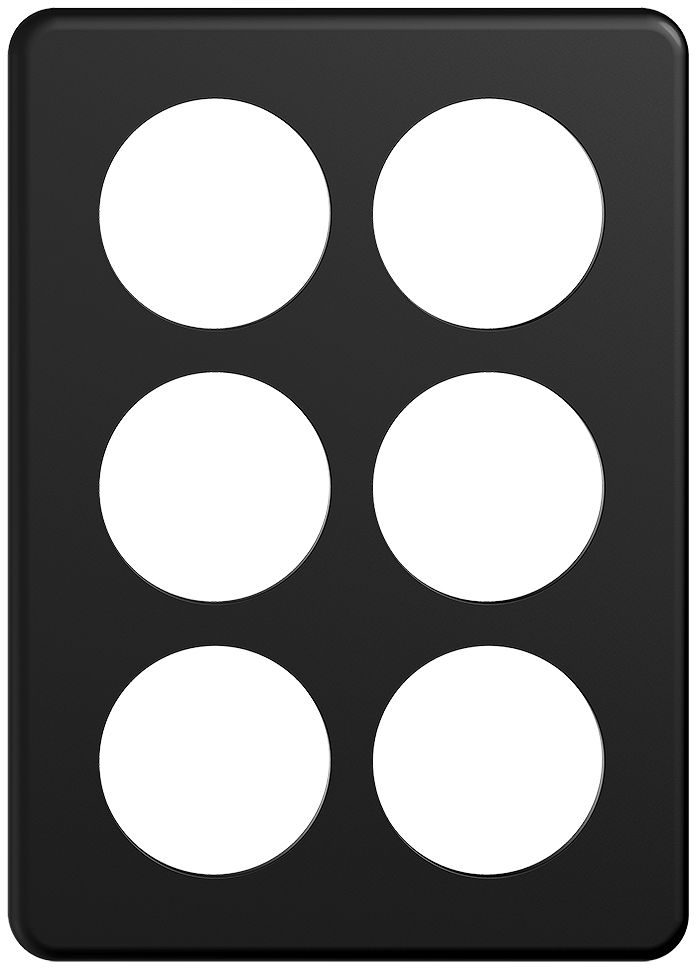Abdeckplatte SDUE 3×2 sz