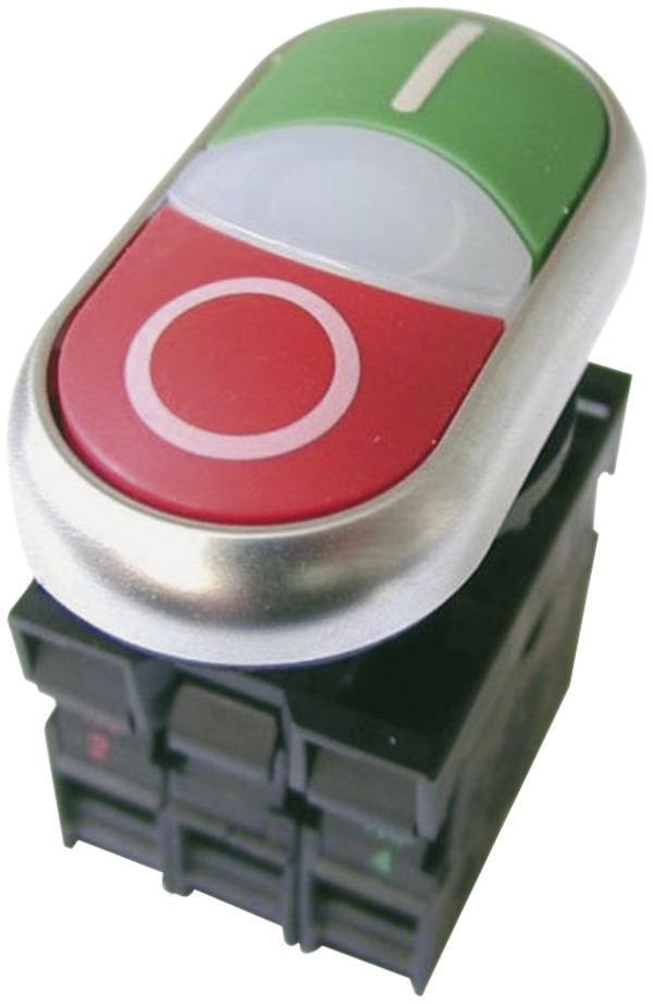 EB-Doppeltaster ETN LED 1S 1Ö