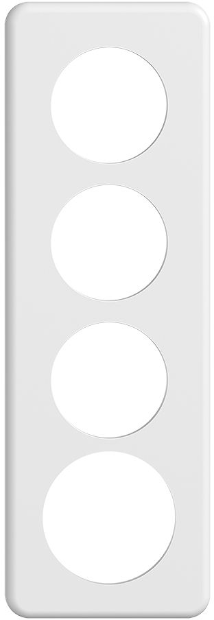 Abdeckplatte SDUE 4×1 ws