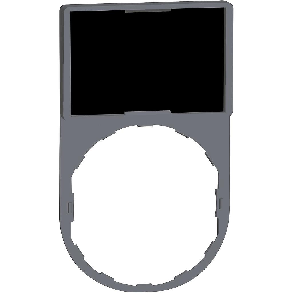 Schildträger SE 30×50mm sz O.