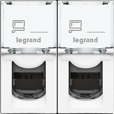 EB-Dose MOS UTP 2×RJ45 ws