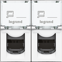 EB-Dose MOS UTP 2×RJ45 ws
