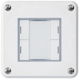 [325266003] UP-Taster ROB A KNX 4×ws