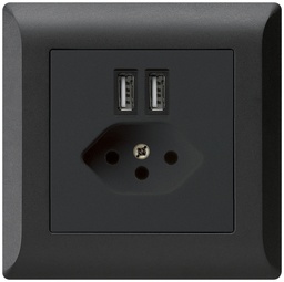[960930058] UP-Steckdose 2×USB&T13 KLI
