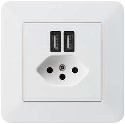 [960930208] UP-Steckdose 2×USB&T13 KTR