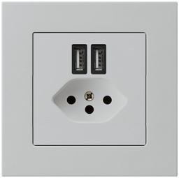 [960930438] UP-Steckdose 2×USB&T13 KPR