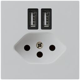 [960936033] Steckdose 2×USB&T13 KAL A