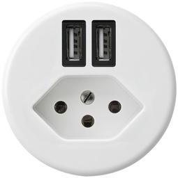 [960936103] Steckdose 2×USB&T13 BAS A