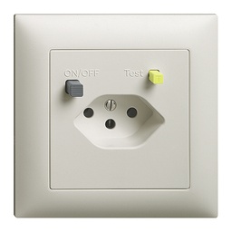 [750010030] UP-Steckdose EDUE T13 FI 30mA