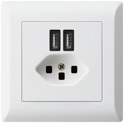 [960940008] UP-Steckdose 2×USB&T23 KLI