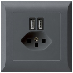 [960940048] UP-Steckdose 2×USB&T23 KLI