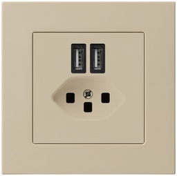 [960940418] UP-Steckdose 2×USB&T23 KPR